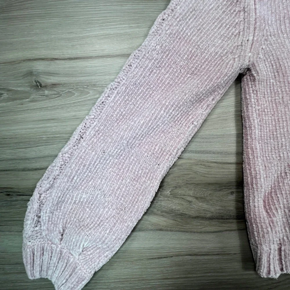 Jessica‎ Simpson M Knit Sweater Top Pink coquette cottagecore preppy boho Y2K